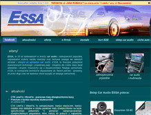 Tablet Screenshot of essa.com.pl